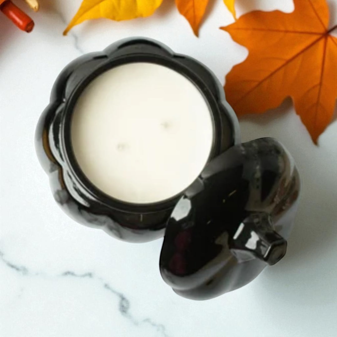 14oz Black Pumpkin - Pumpkin Bourbon Creme