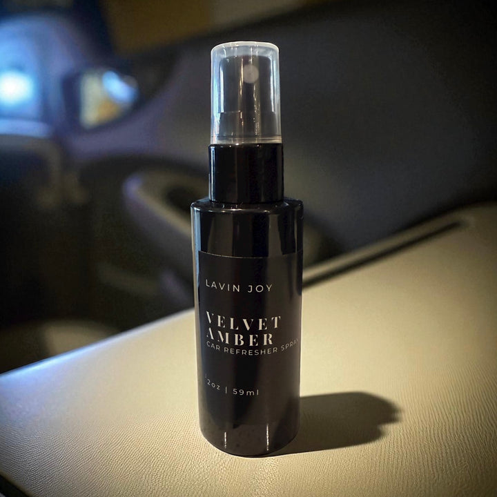 Velvet Amber Car Refresher Spray