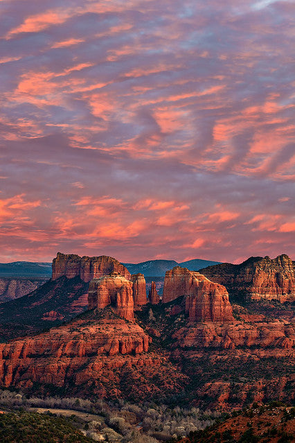 Sedona Sunset Candle