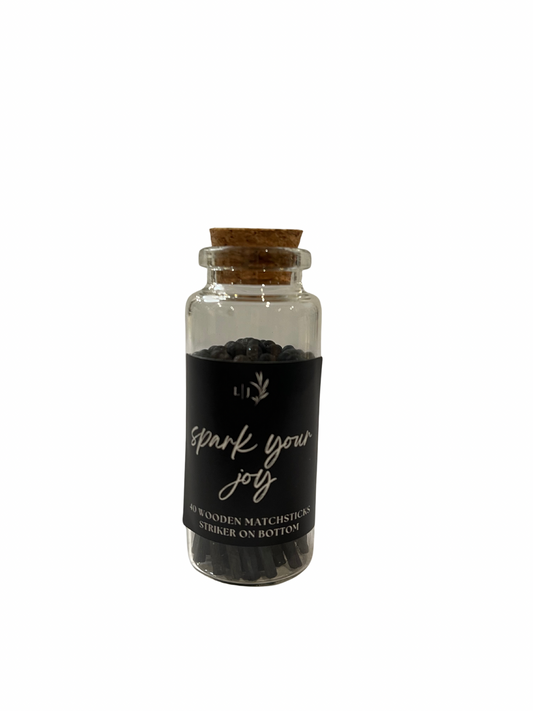 Spark Your Joy matchsticks
