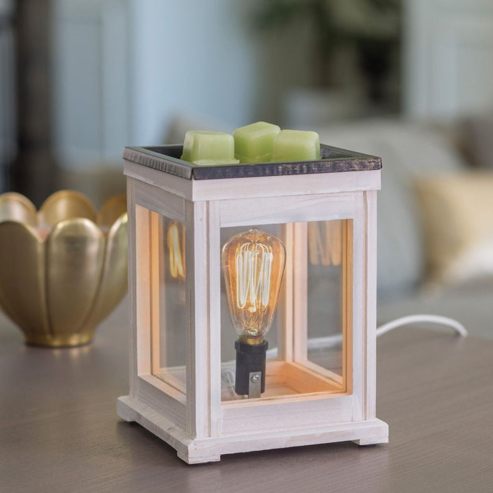 Vintage Bulb Warmer - Weathered Wood
